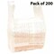 Thank You T-Shirt Bags, 11.5" x 6.5" x 22" - Retail Carry-Out Bags - Eco-Friendly Tote Bags | Raheev®